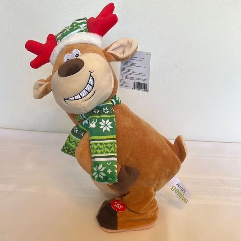 Novelty Naughty Reindeer - Musical Dancing Reindeer